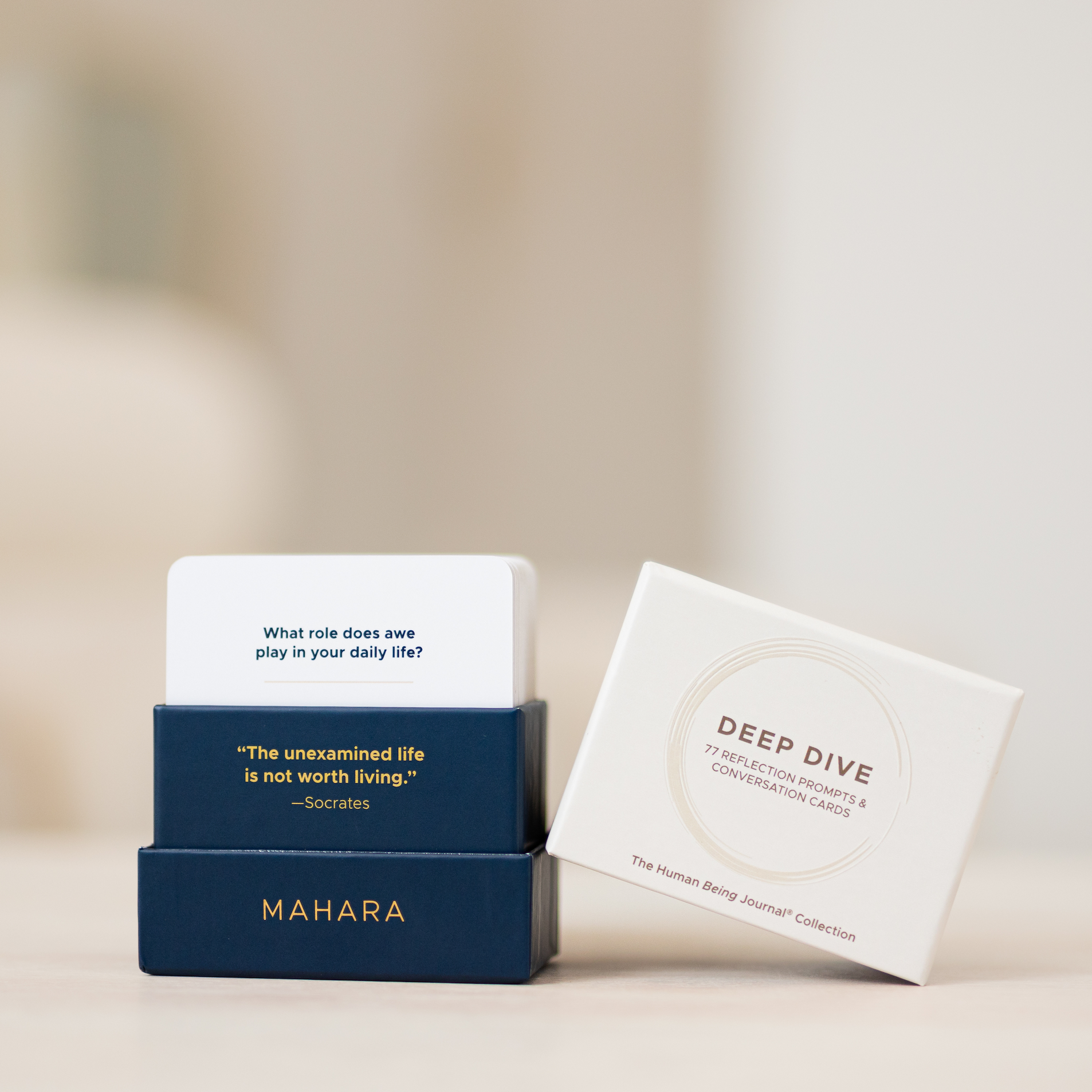 Deep Dive: 77 Reflection Prompts & Conversation Cards